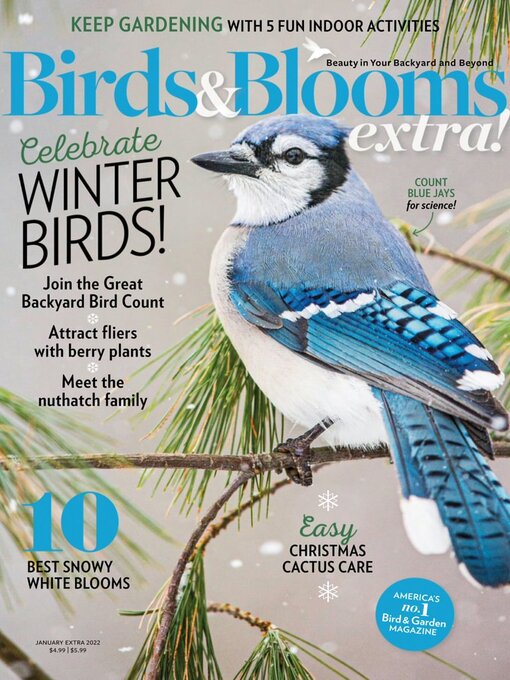 Umschlagbild für Birds and Blooms Extra: Jan 01 2022